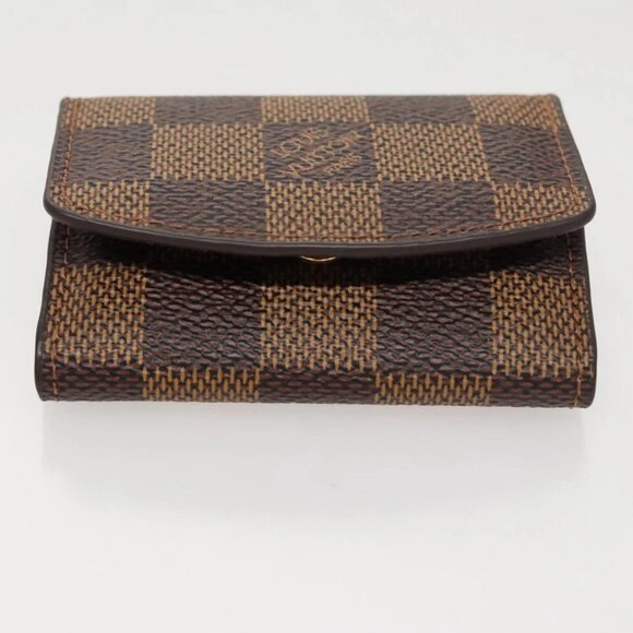 LOUIS VUITTON Damier Ebene Cuff Case LV Auth 109785 - Picture 6 of 16